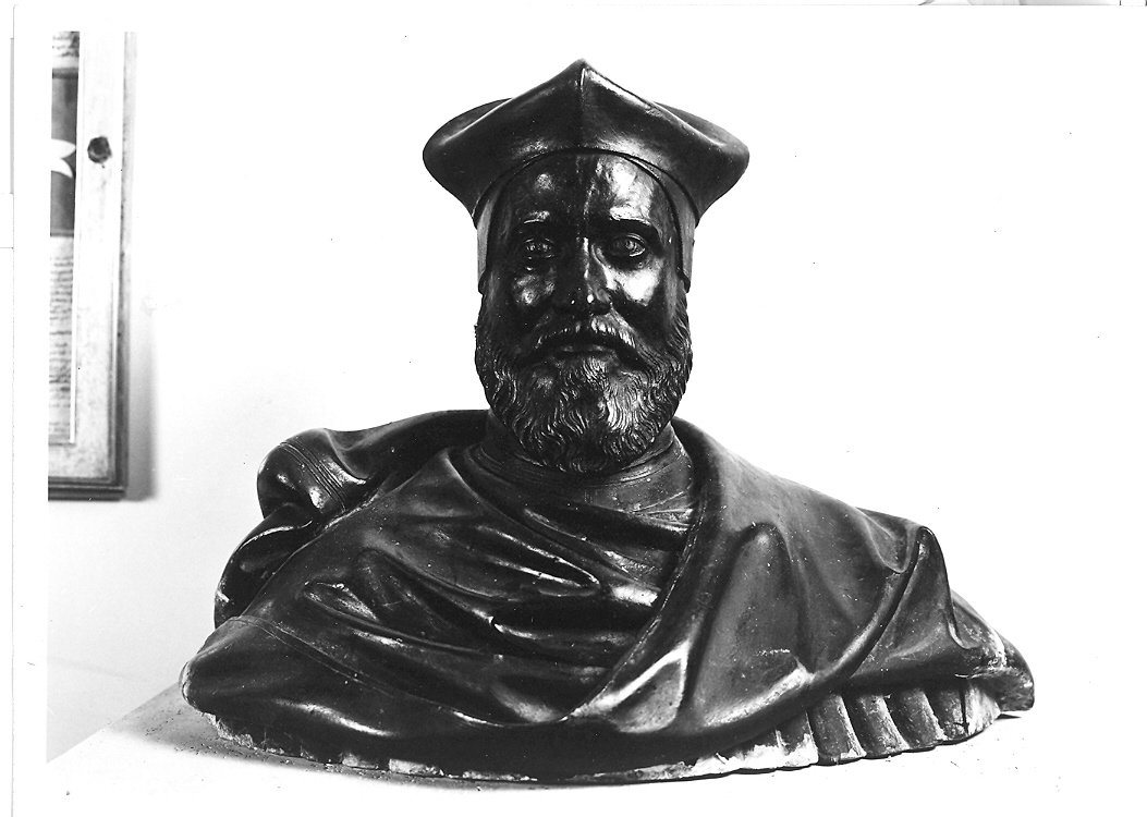 ritratto di Francesco Alberici (scultura) di Calcagni Antonio di Bernardino (seconda metà sec. XVI)