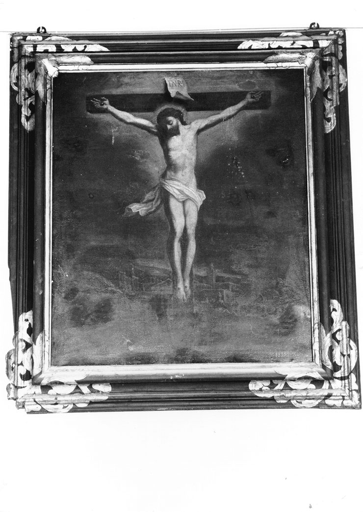 Cristo crocifisso (dipinto) - ambito italiano (sec. XVII)