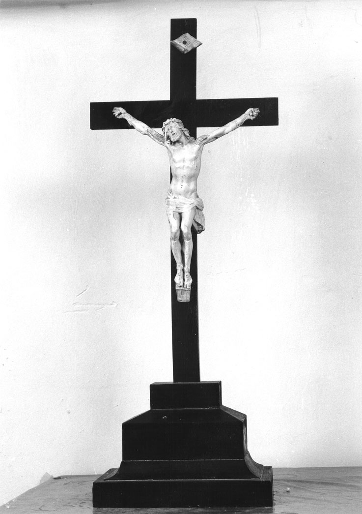 croce d'altare - bottega italiana (prima metà sec. XIX, sec. XX)