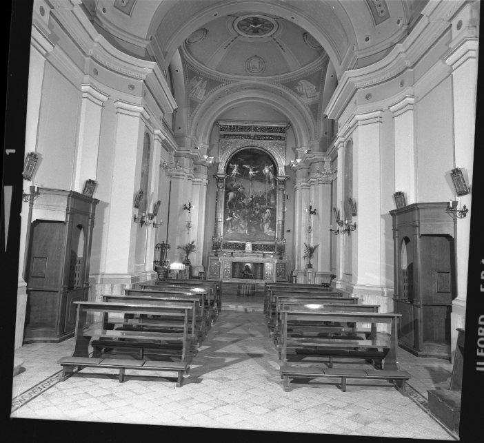 mostra architettonica d'altare di Paolucci Giuseppe (primo quarto sec. XX)