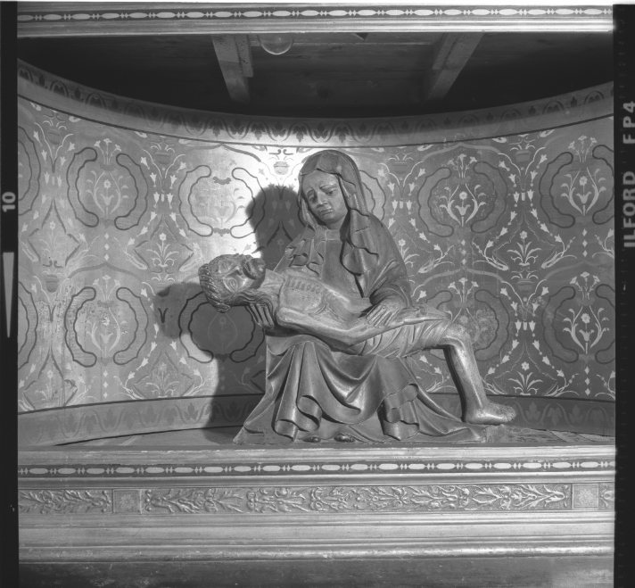 Pietà (scultura) - bottega Europa nord-occidentale (sec. XV)