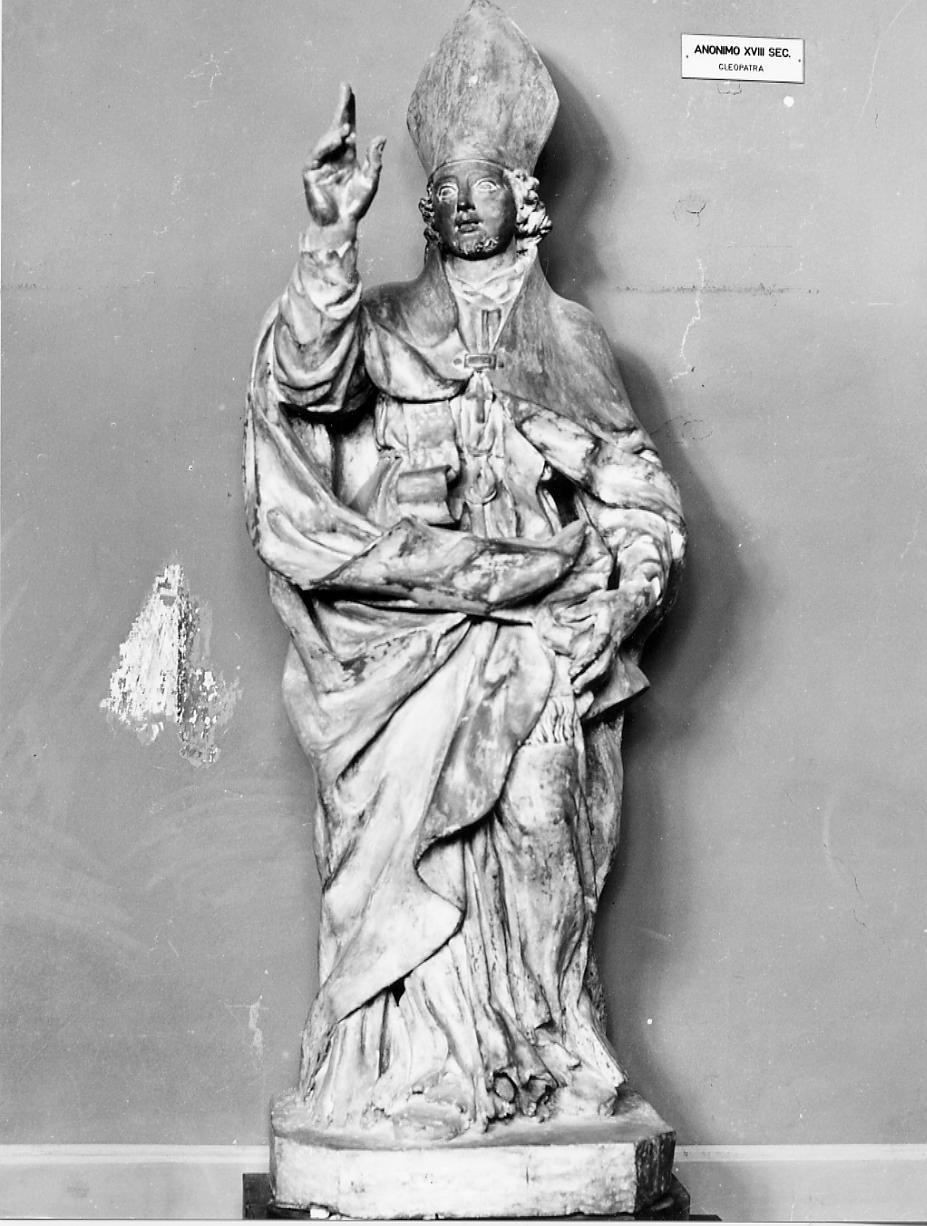 Sant'Emidio benedicente (statua) di Giosafatti Lazzaro (secondo quarto sec. XVIII)