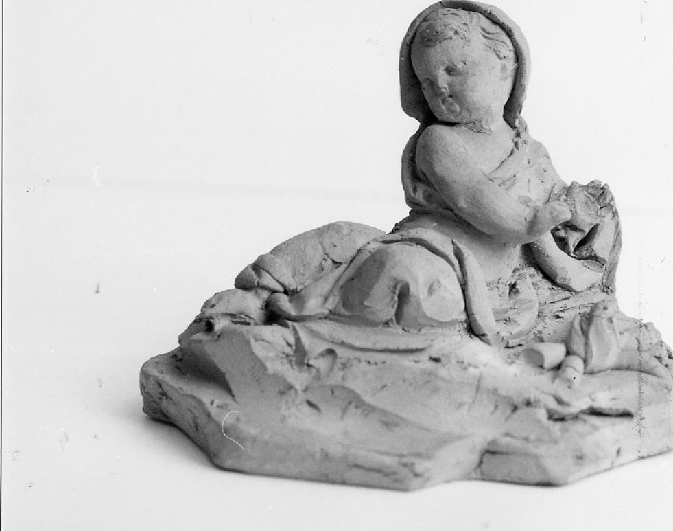 allegoria dell'inverno (scultura) di Paci Emidio (sec. XIX)