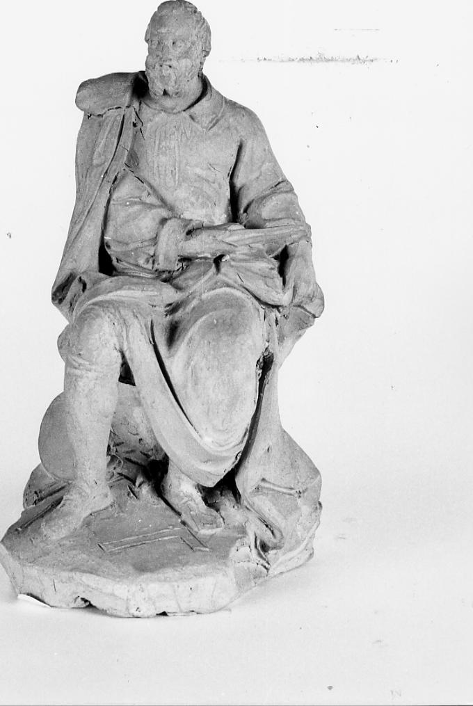 ritratto di Michelangelo (?) (statuetta) di Paci Emidio (sec. XIX)