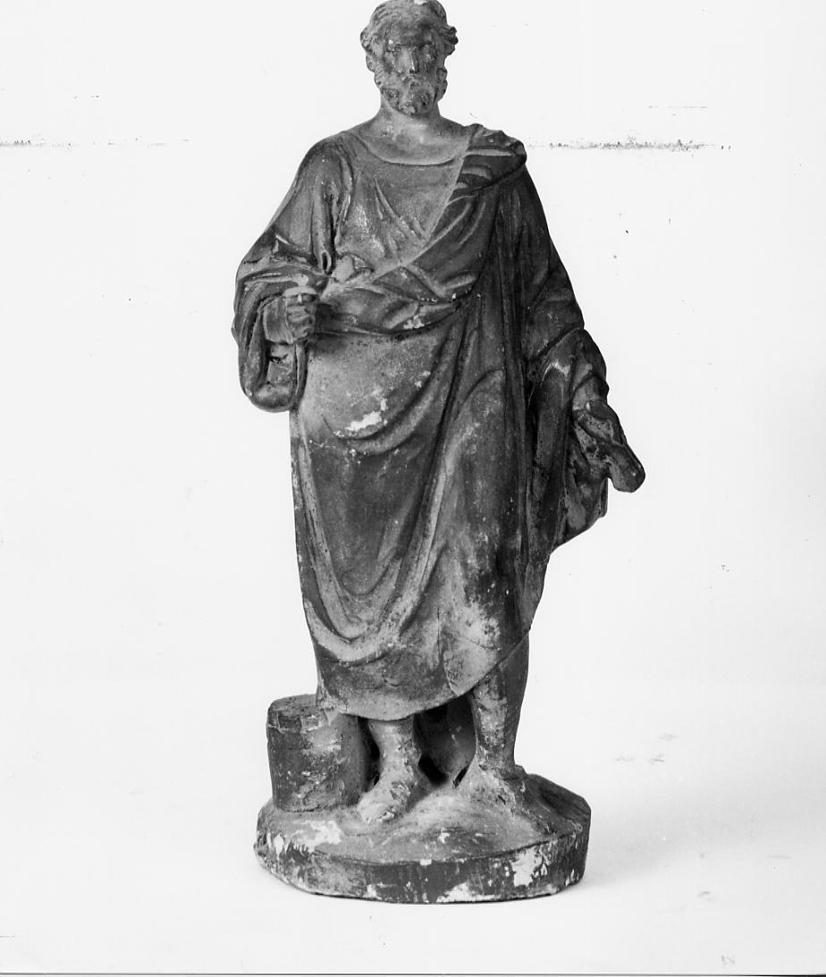 ritratto di filosofo (statuetta) di Paci Emidio (sec. XIX)