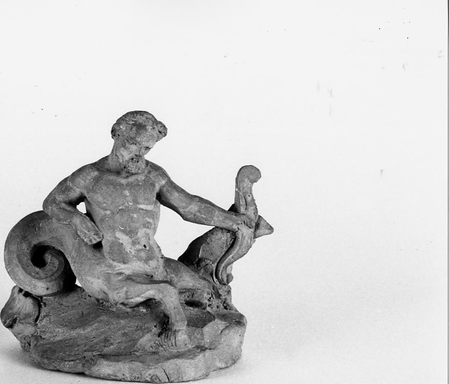 Tritone (statuetta) di Paci Giorgio (sec. XIX)