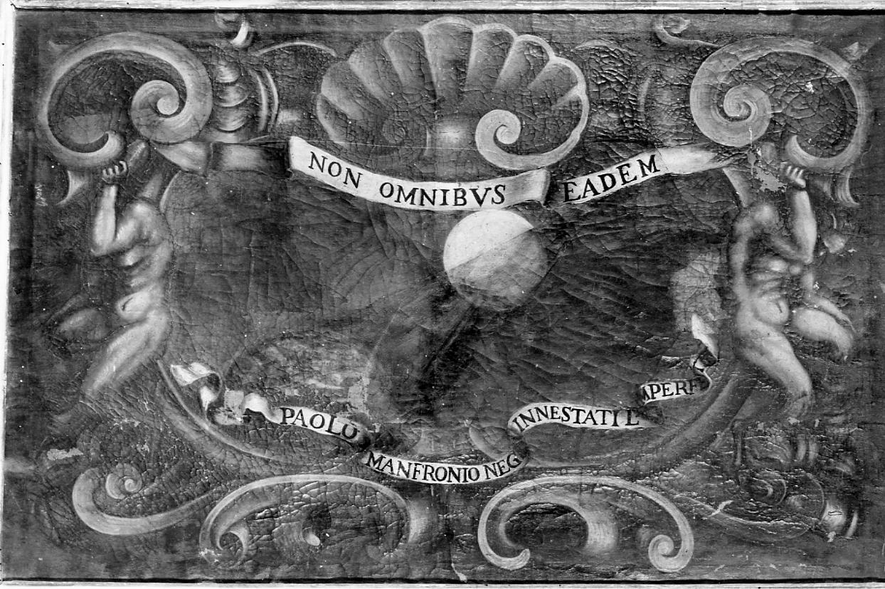 impresa dell'accademico degli Innestati Paolo Manfronio (dipinto) - ambito ascolano (fine/inizio secc. XVII/ XVIII)