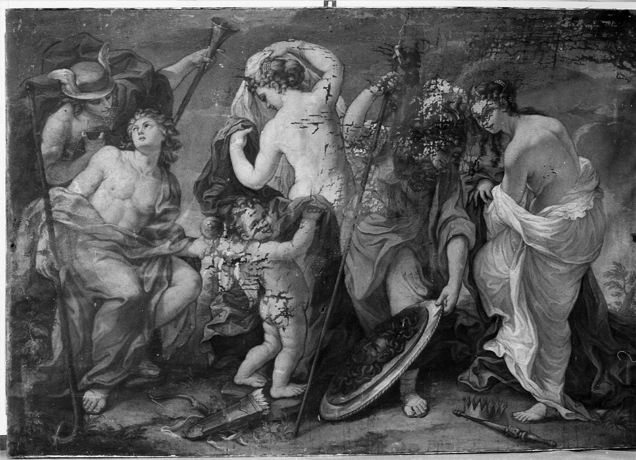 Giudizio di Paride (dipinto) di Miniera Biagio (metà sec. XVIII)