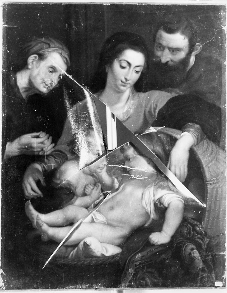 Sacra Famiglia (dipinto) di Centurelli Giulia (sec. XIX)