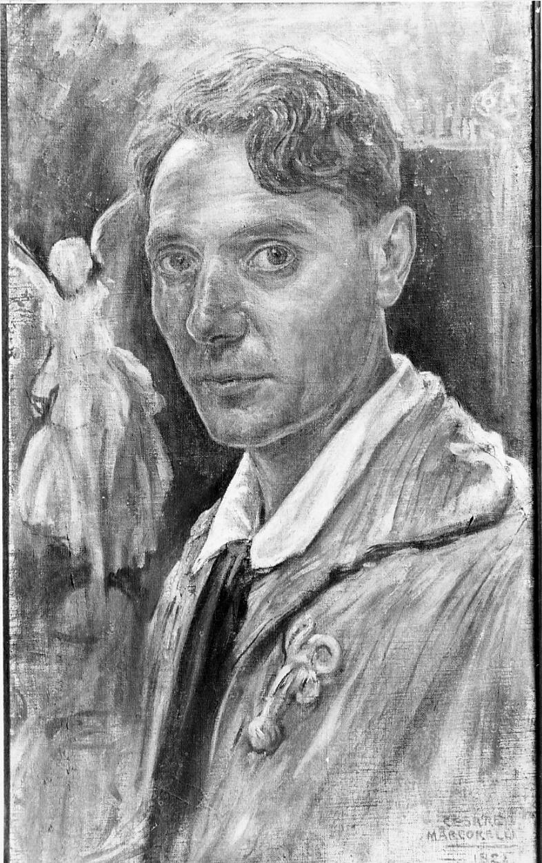 ritratto di Cesare Marcorelli (dipinto) di Marcorelli Cesare (sec. XX)