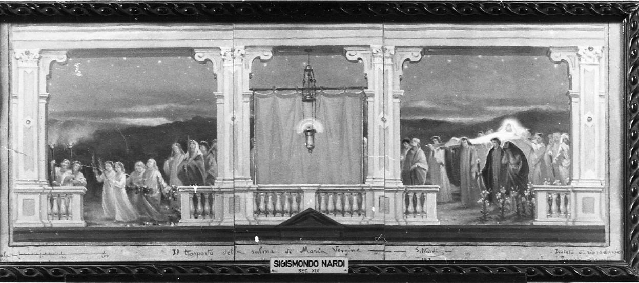 funerali della Madonna (dipinto) di Nardi Sigismondo (sec. XX)
