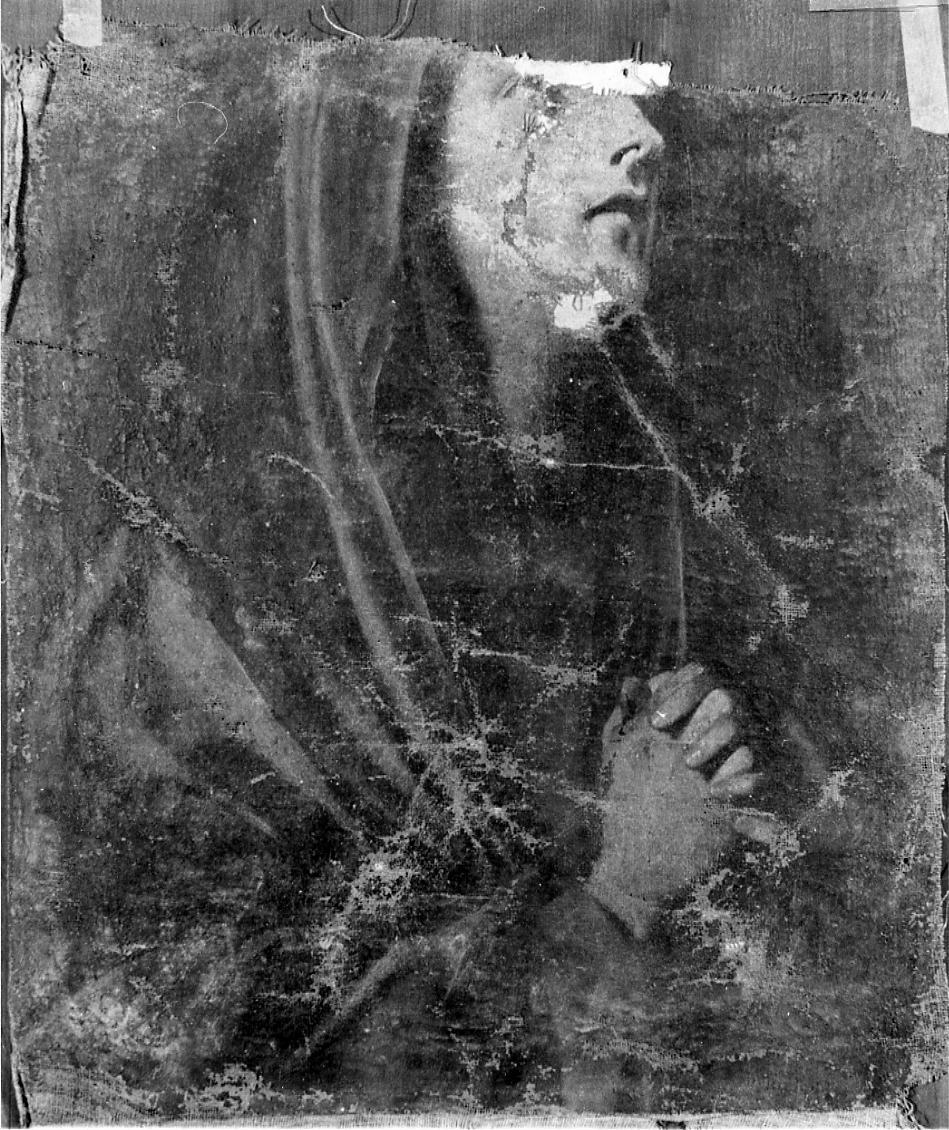 Madonna Addolorata (dipinto, frammento) - ambito italiano (sec. XVIII)