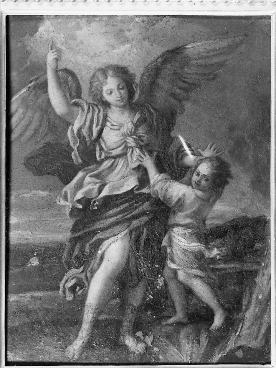angelo custode (dipinto) - ambito italiano (sec. XVII)