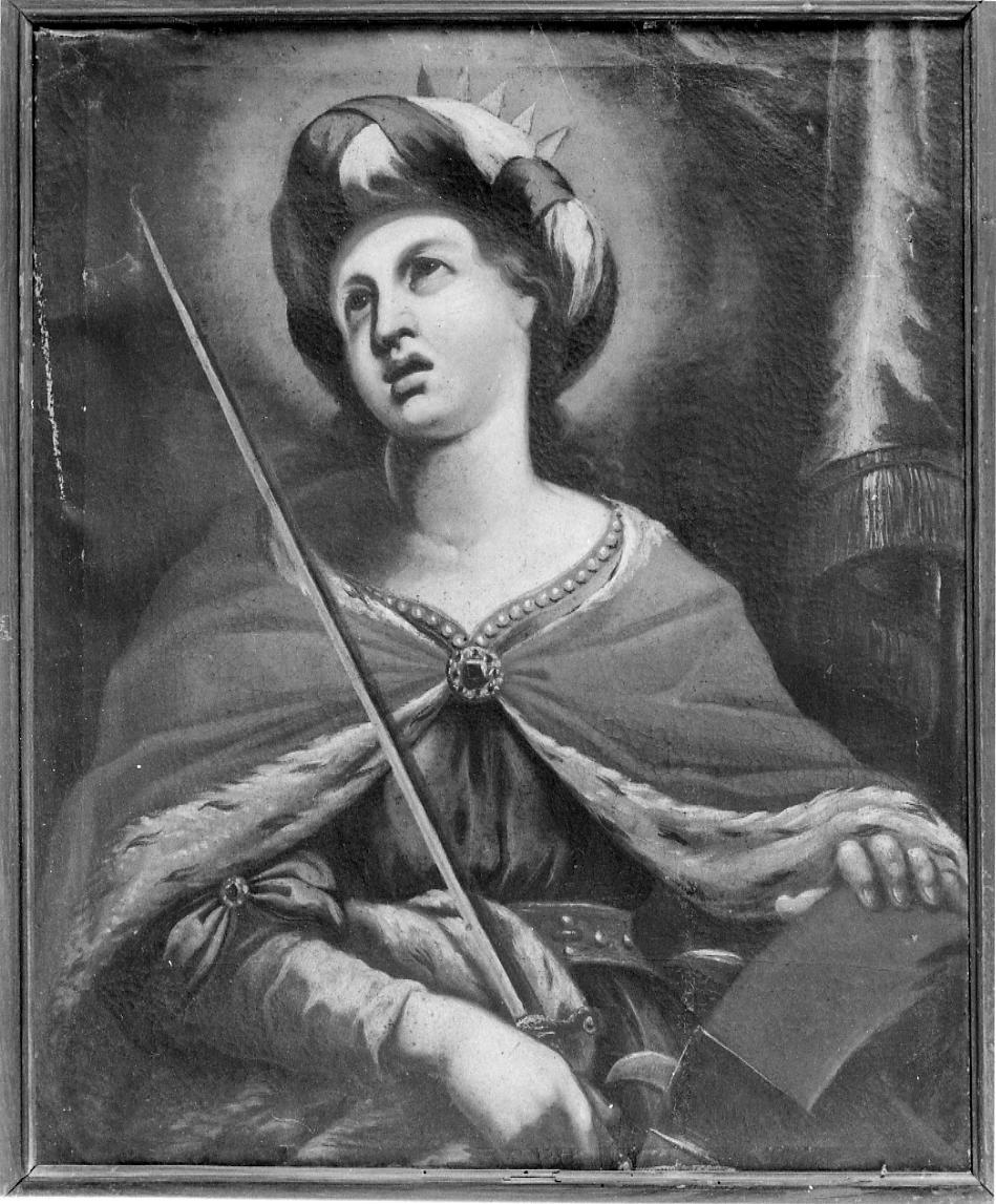 Santa Caterina d'Alessandria (dipinto) di Palucci Carlo (attribuito) (fine/inizio secc. XVII/ XVIII)