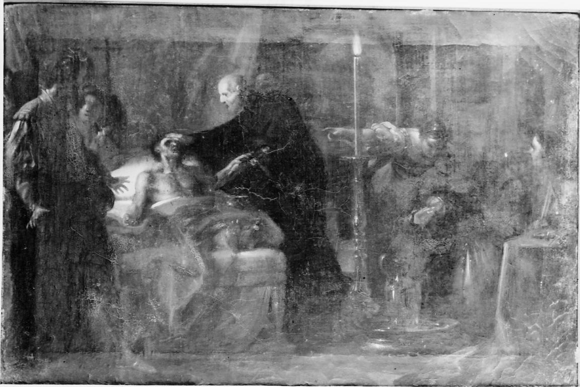 miracolo di San Filippo Neri (dipinto) - ambito emiliano (seconda metà sec. XVII)