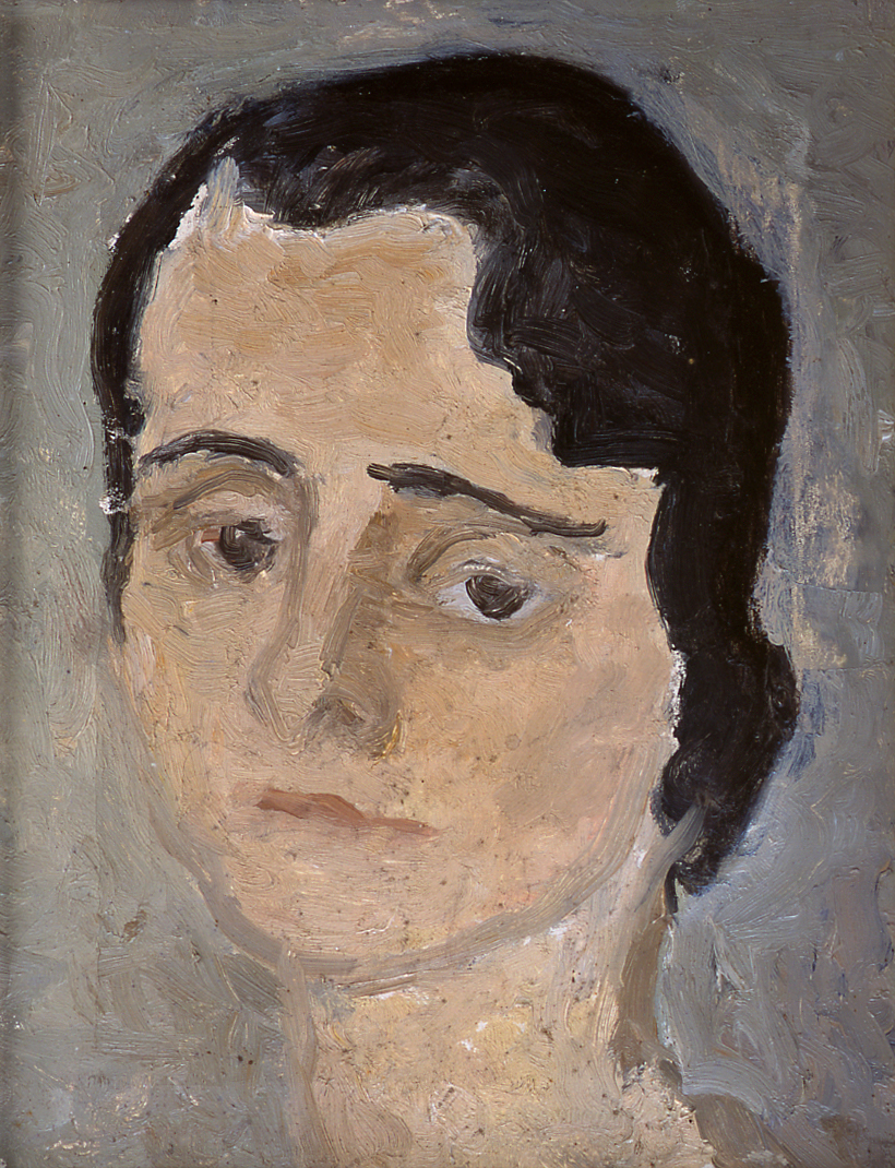 Ritratto di Elena, ritratto di donna (dipinto) di Licini Osvaldo (sec. XX)