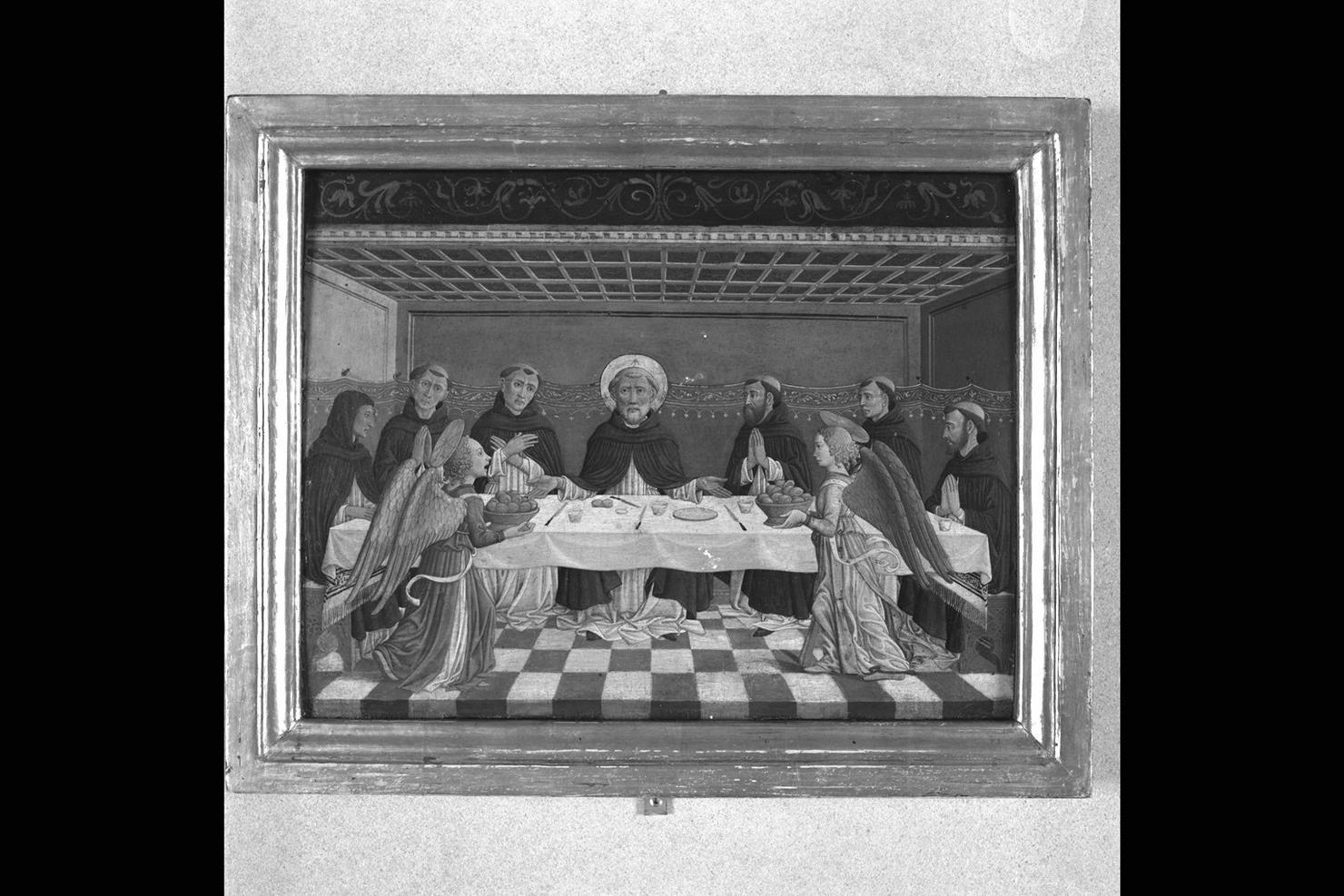 cena di San Domenico (dipinto) di Giovanni Francesco (sec. XV)