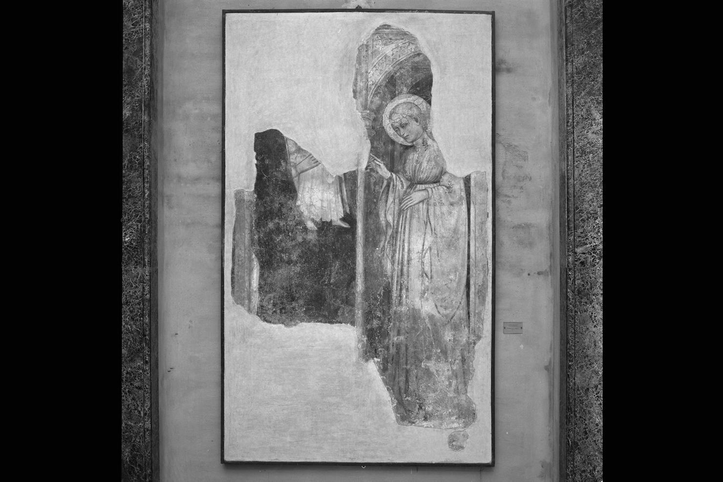 matrimonio mistico di Santa Caterina d'Alessandria (dipinto) - ambito marchigiano (prima metà sec. XV)