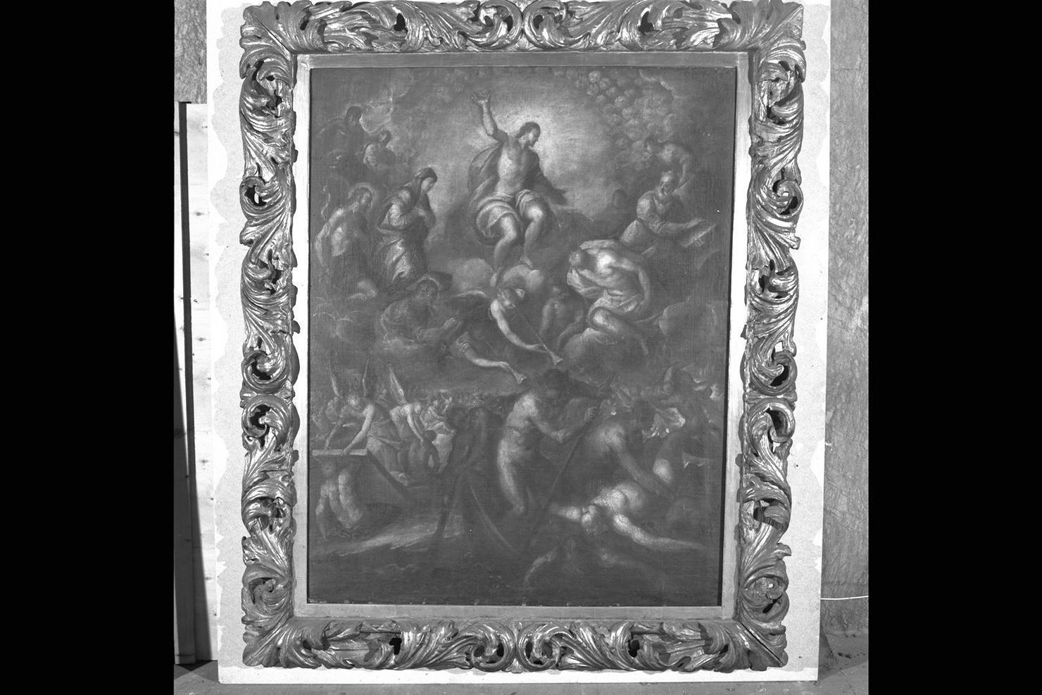 Giudizio Universale (dipinto) di Negretti Jacopo detto Palma il Giovane (cerchia) (prima metà sec. XVII)