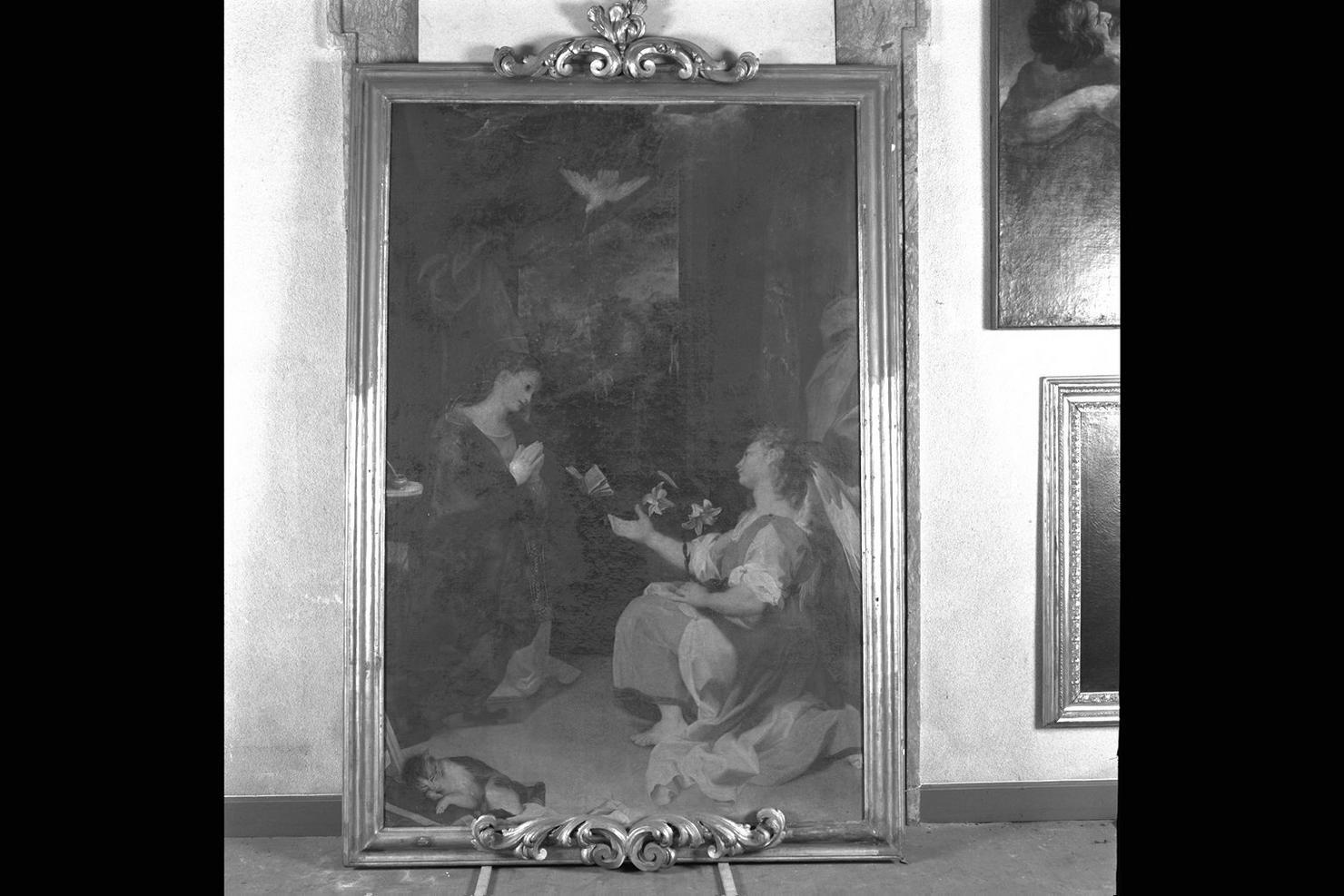 Annunciazione (dipinto) di Vitali Alessandro (primo quarto sec. XVII)