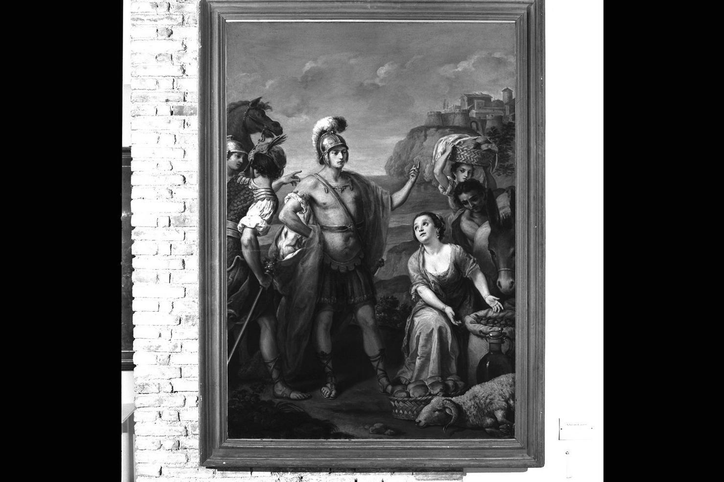 Davide e Abigail, David e Abigail (dipinto) di Ceccarini Sebastiano (seconda metà sec. XVIII)