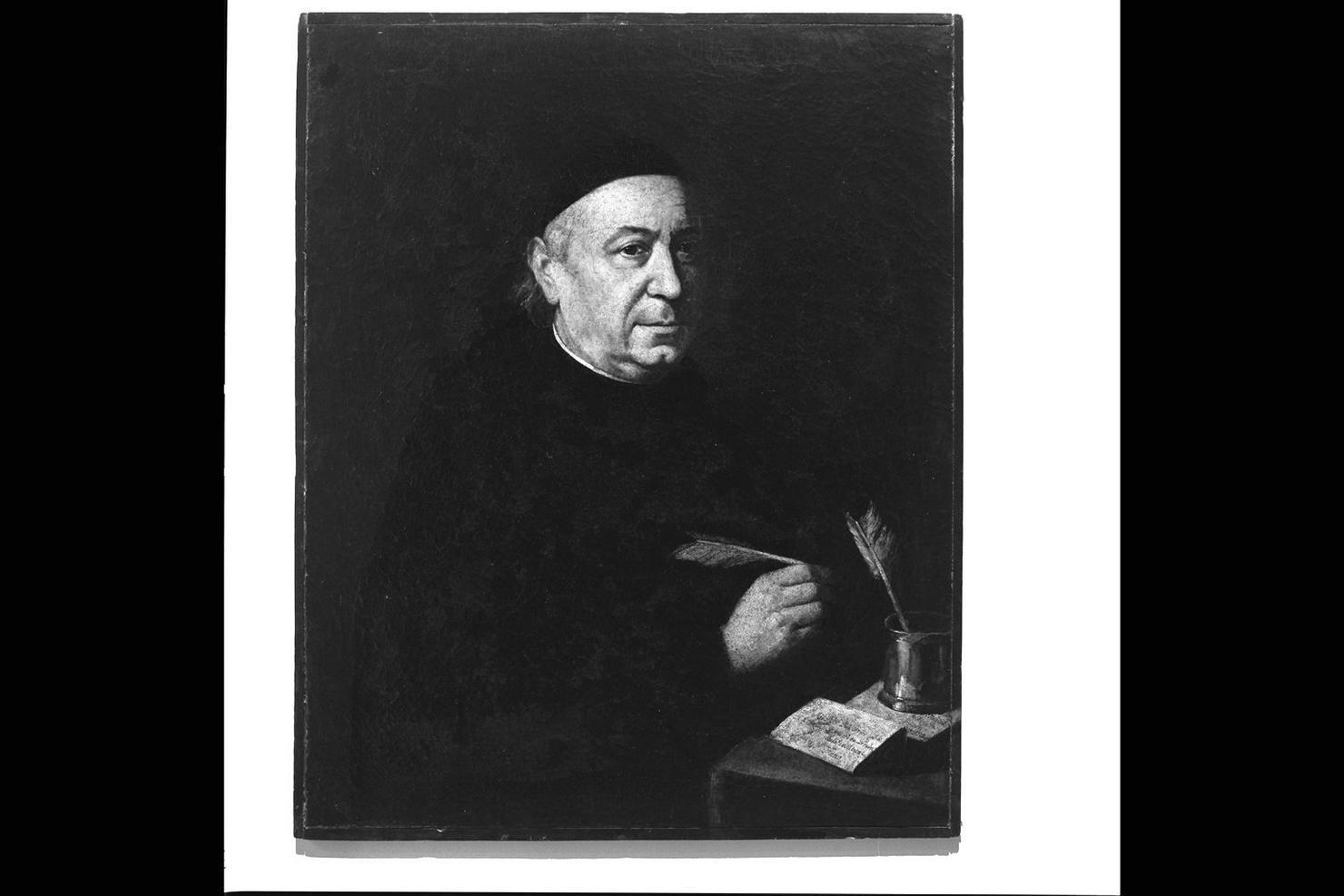 ritratto di Padre Luigi Barbieri (dipinto) di Magini Carlo (fine sec. XVIII)
