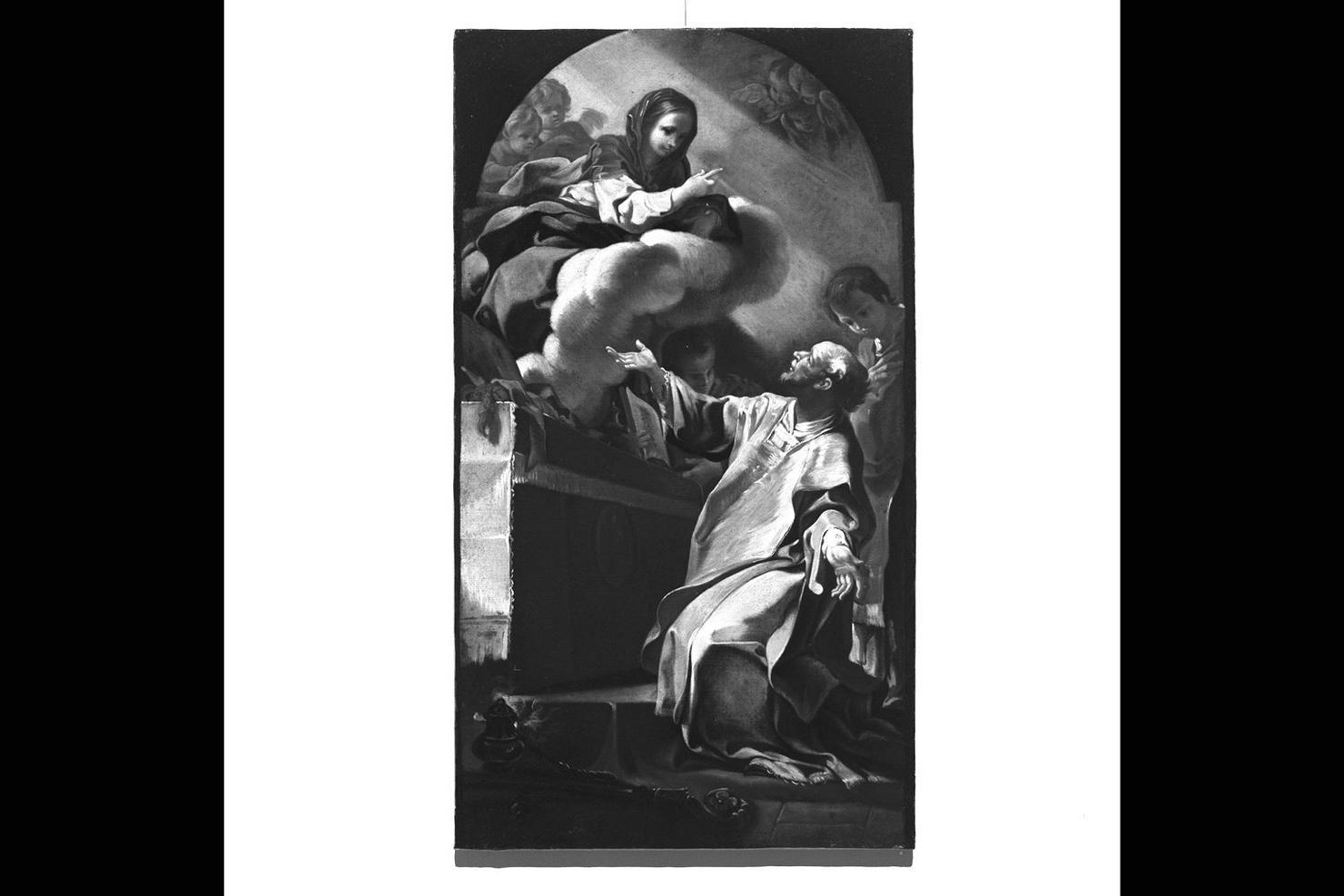L'apparizione di San Filippo Neri, San Filippo Neri (dipinto) di Giaquinto Corrado (prima metà sec. XVIII)