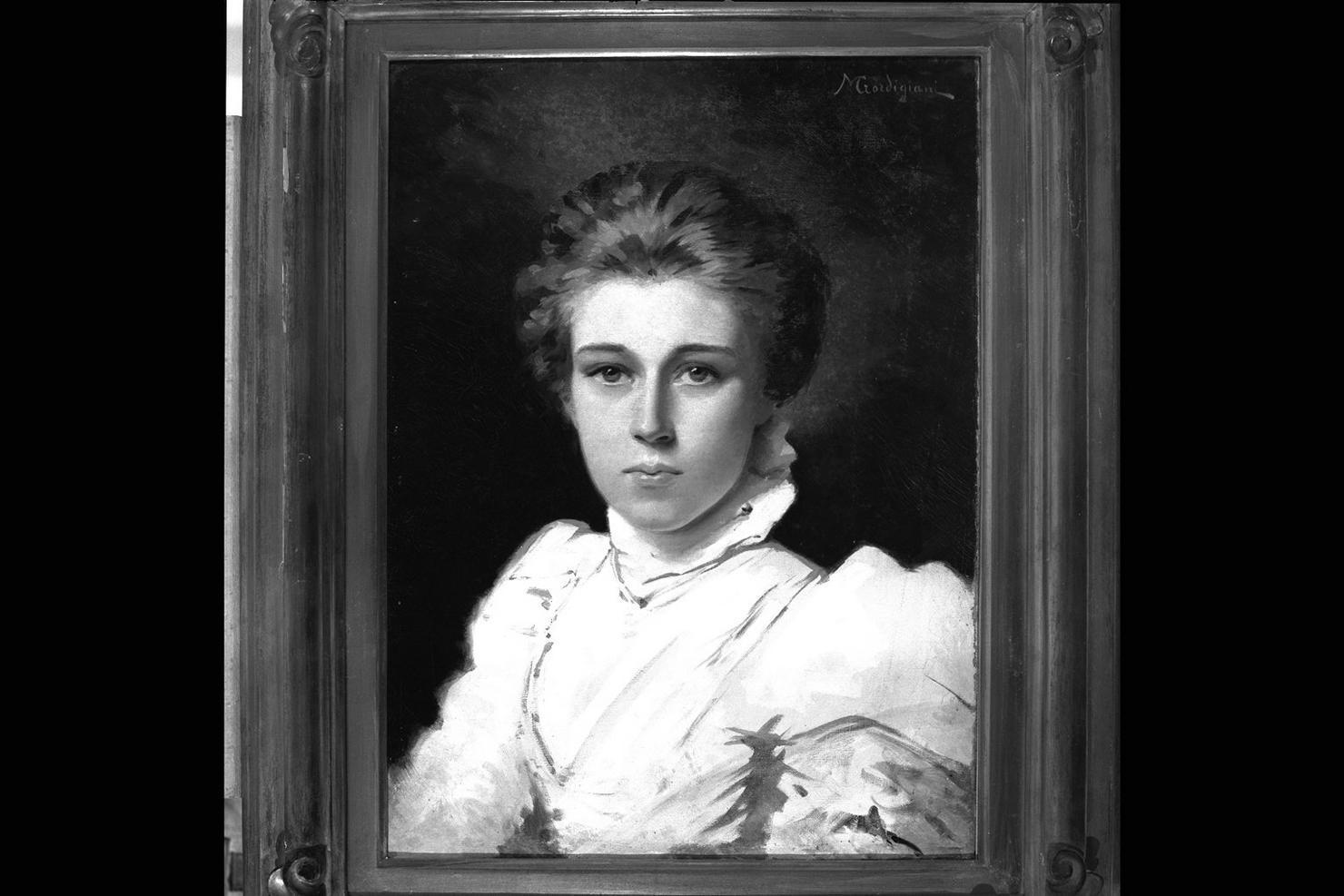 ritratto di Marie Henriette Regina del Belgio (dipinto) di Gordigiani Michele (prima metà sec. XIX)