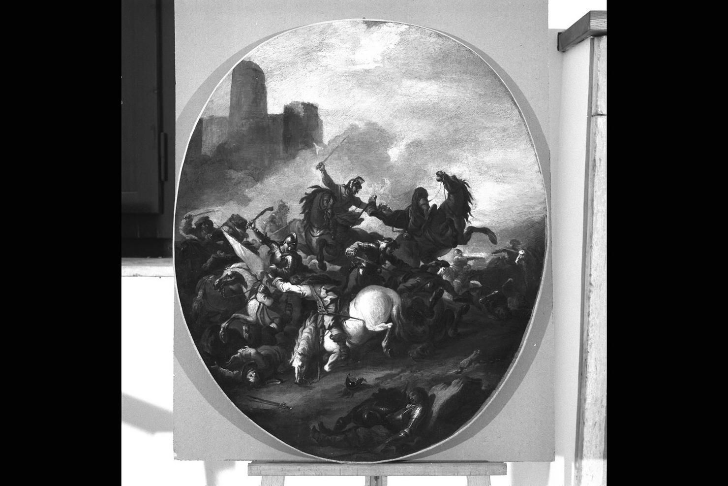 battaglia (dipinto) di Casanova Francesco (attribuito) (prima metà sec. XVIII)