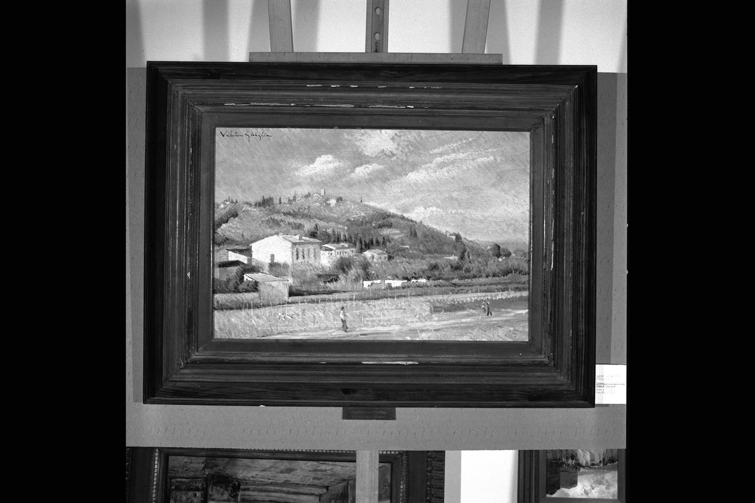 paesaggio (dipinto) di Ghiglia Valentino (sec. XX)