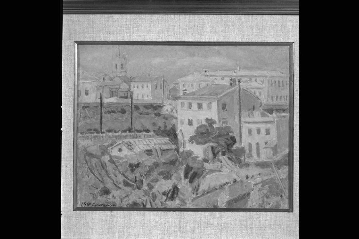 orti Garibaldi (dipinto) di Antonioni Emilio (sec. XX)