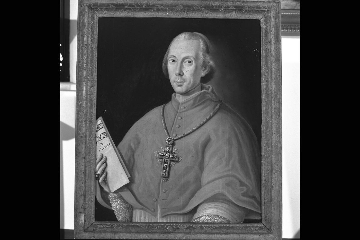 ritratto del cardinale Pacca (dipinto) di Ceccarini Sebastiano (scuola) (sec. XVIII)
