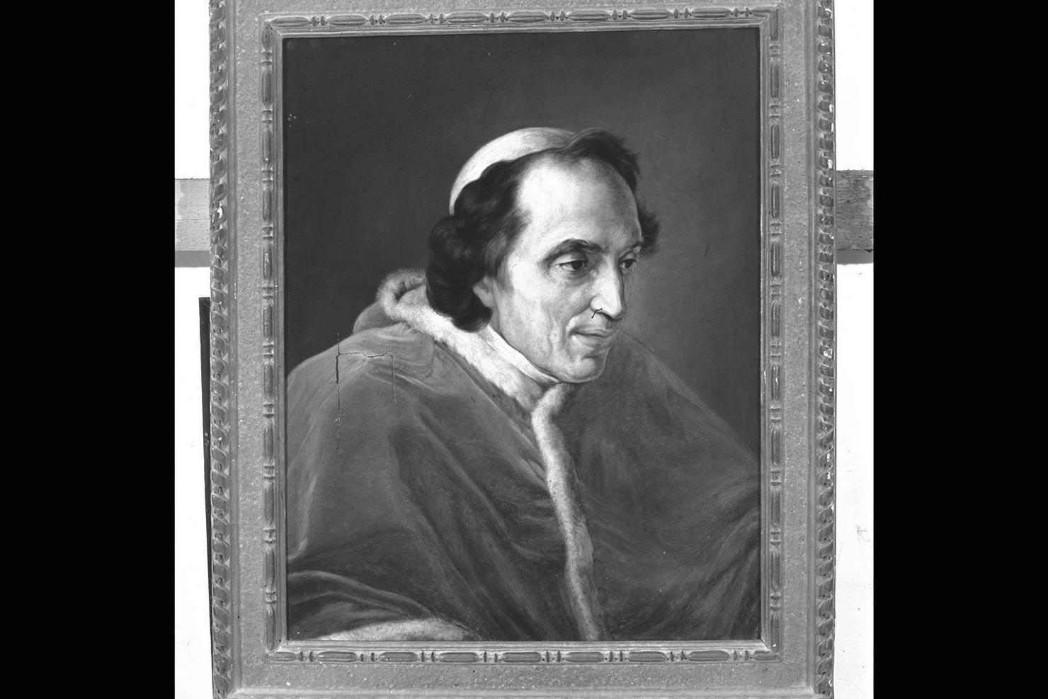 ritratto di papa Pio VII (dipinto) di Camuccini Vincenzo (seconda metà sec. XIX)