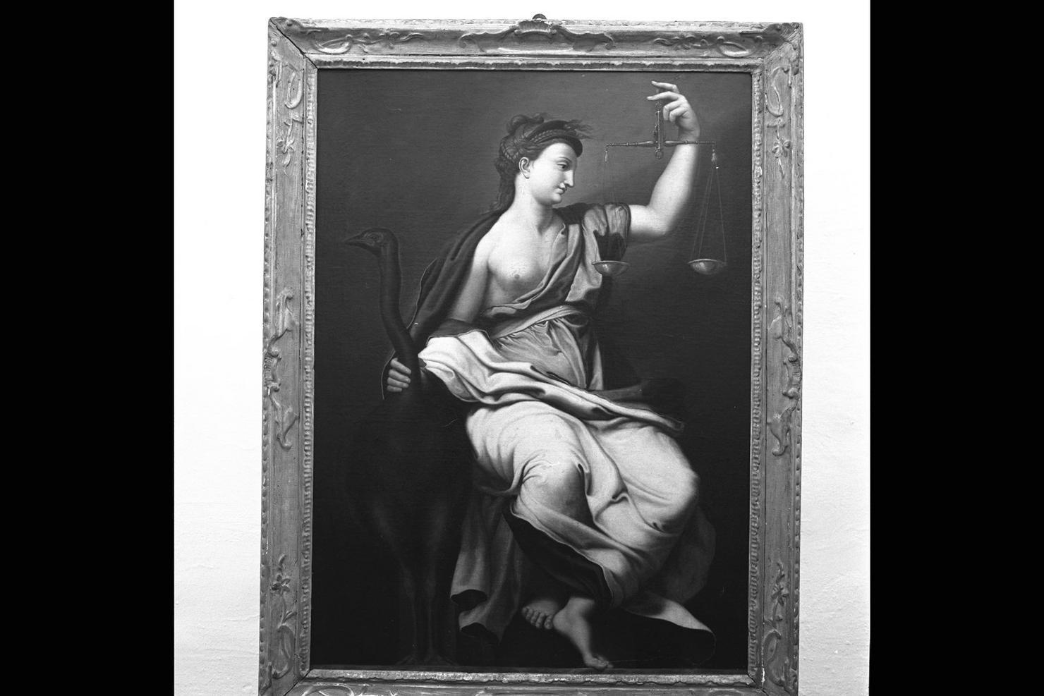 giustizia (dipinto) di Pierpaoli Giovanni (sec. XIX)