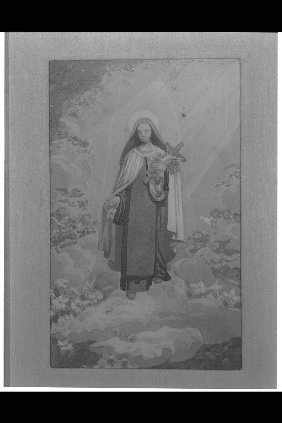 Santa Teresa del Bambin Gesù (dipinto) di Giorgetti Guelfo (sec. XX)