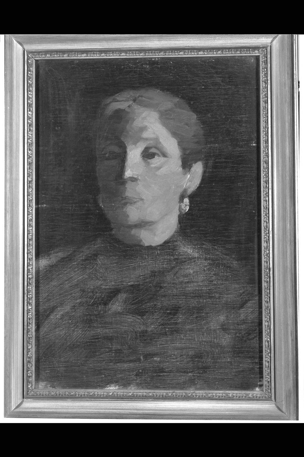 ritratto della madre di Guelfo Giorgetti (dipinto) di Giorgetti Guelfo (sec. XX)