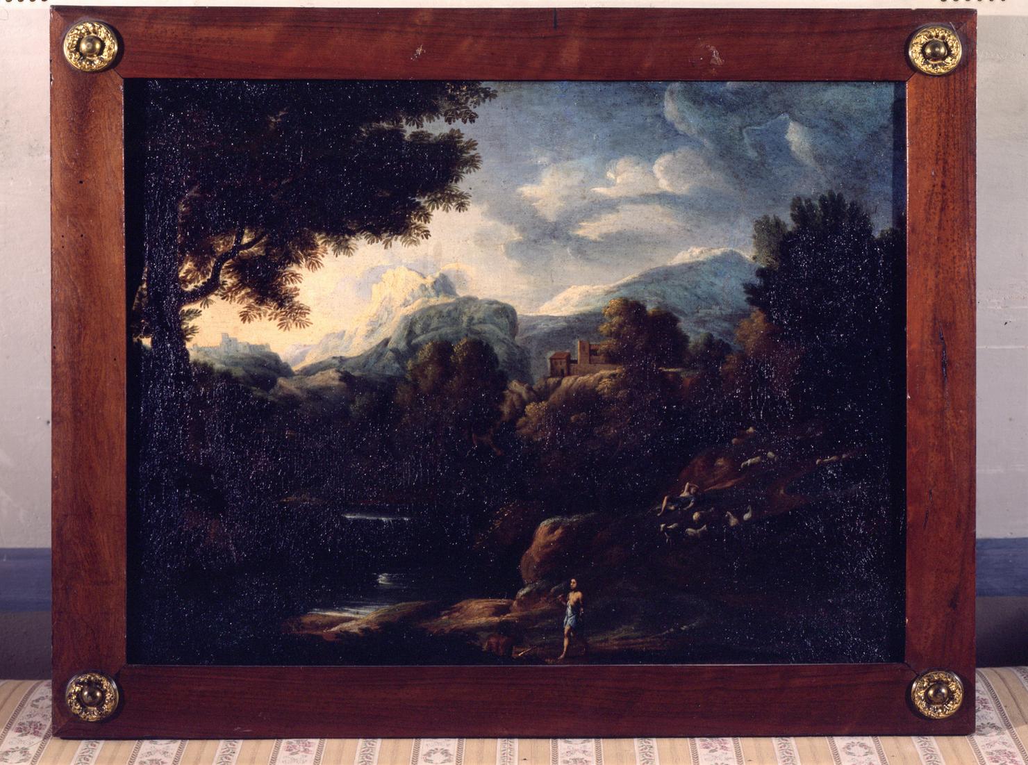 paesaggio (dipinto) - ambito Italia centrale (prima metà sec. XVIII)