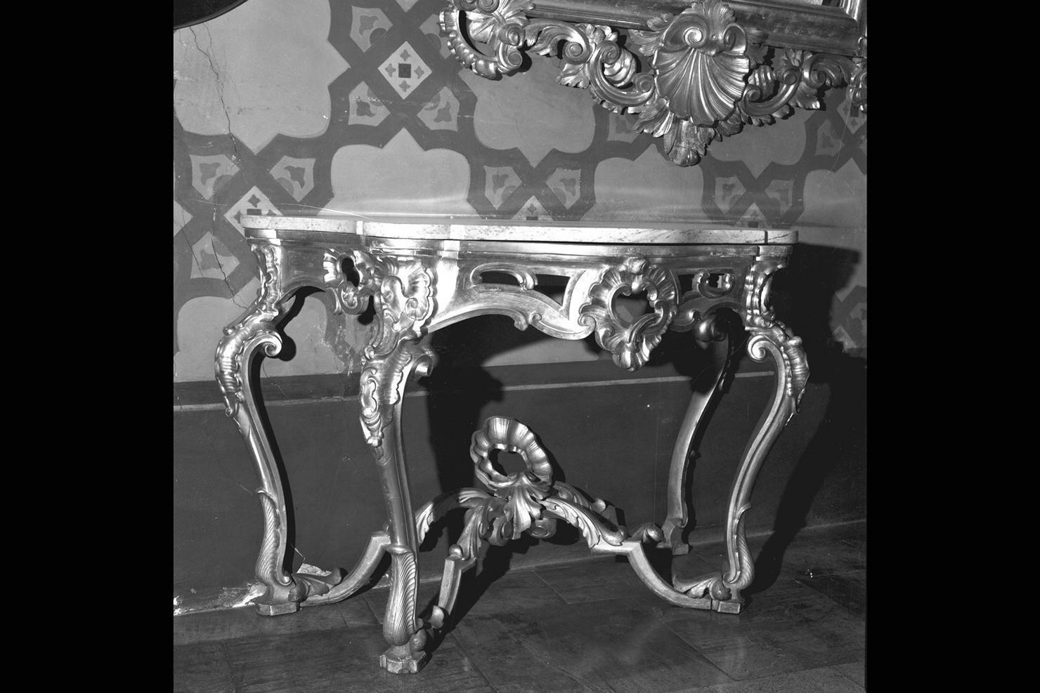 console - produzione italiana (sec. XVIII)