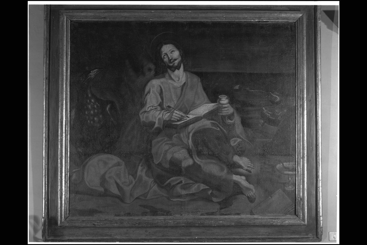 San Giovanni Evangelista in Patmos (dipinto) - ambito marchigiano (sec. XVII)
