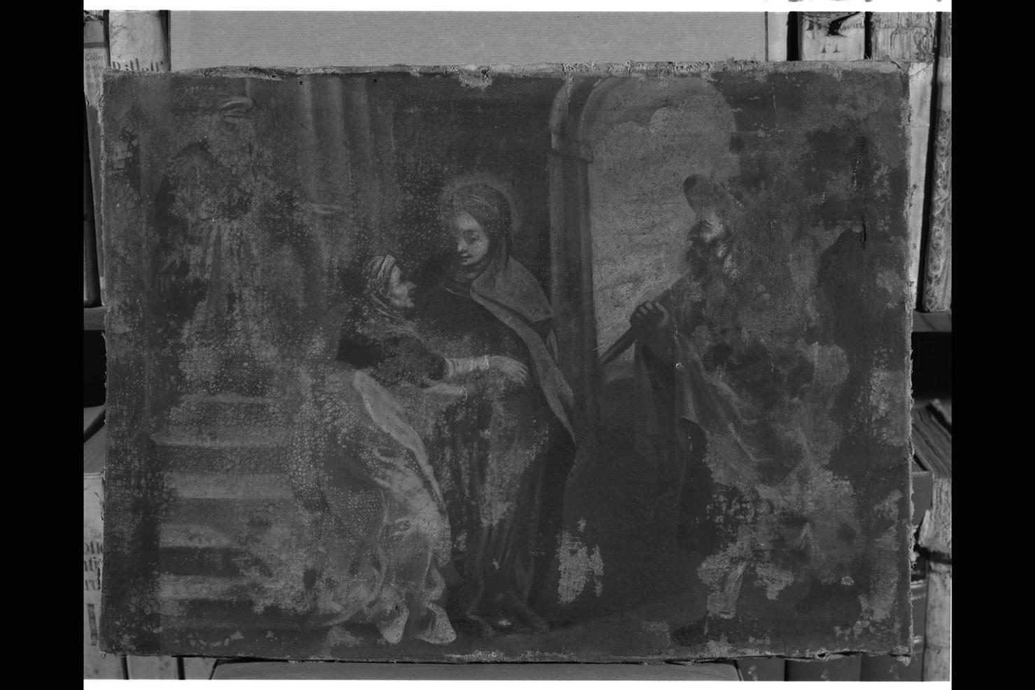 visitazione (dipinto) - ambito Italia centrale (sec. XVII)