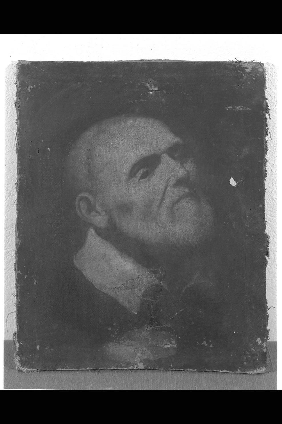 ritratto di San Filippo Neri (dipinto) - ambito marchigiano (seconda metà sec. XVII)