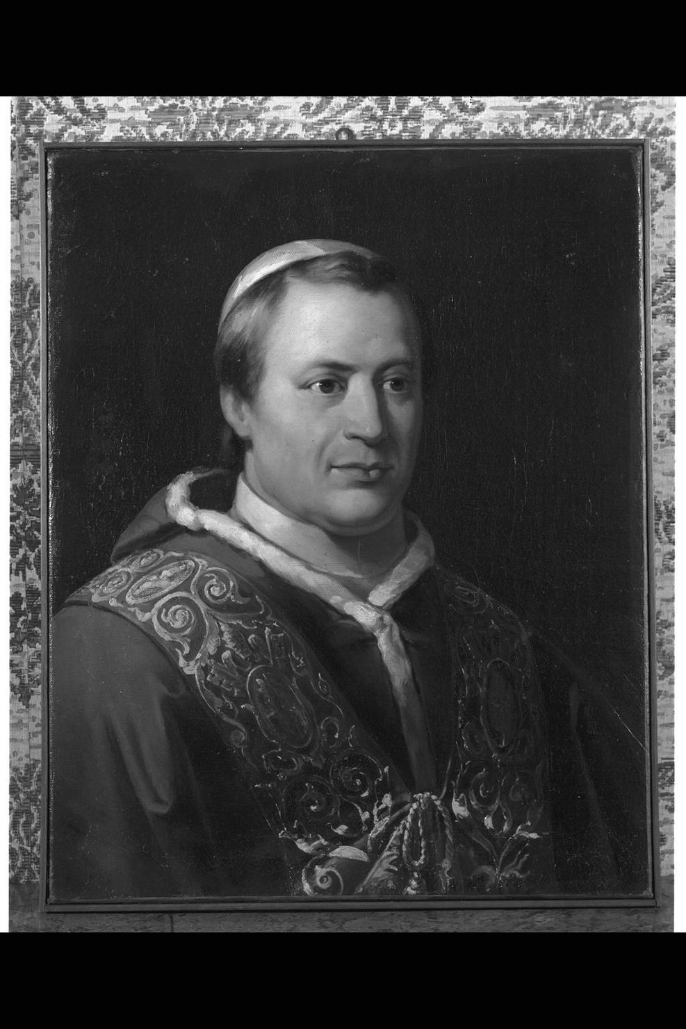 ritratto di papa Pio IX (dipinto) di Podesti Francesco (attribuito) (sec. XIX)