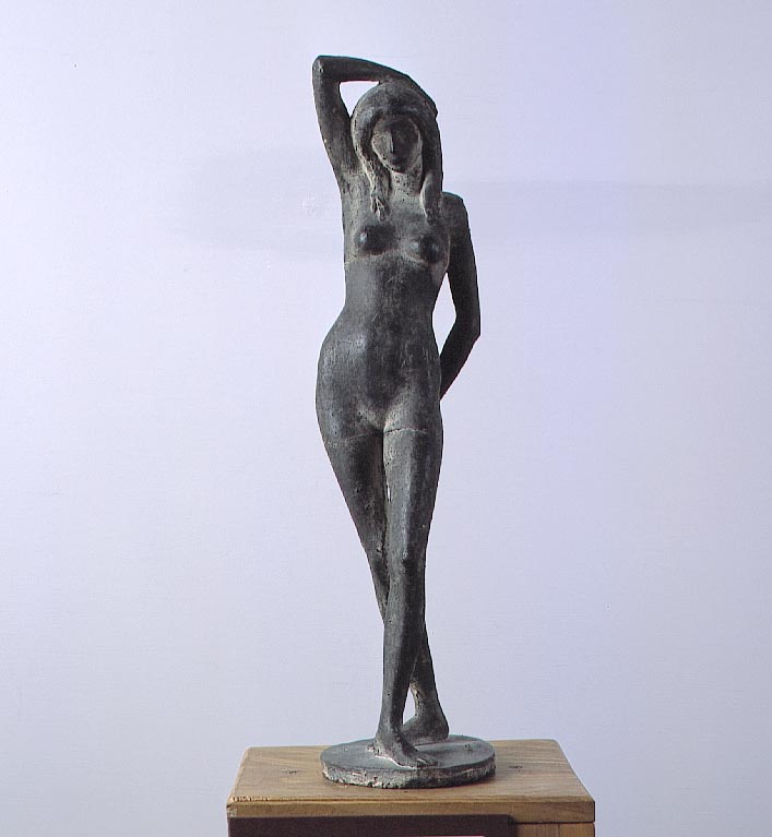 Nudino femminile in piedi, figura femminile nuda (statua) di Bartoccini Bruno (sec. XX)