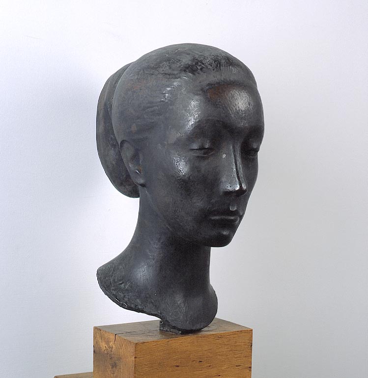 Carla, ritratto di donna (scultura) di Bartoccini Bruno (sec. XX)
