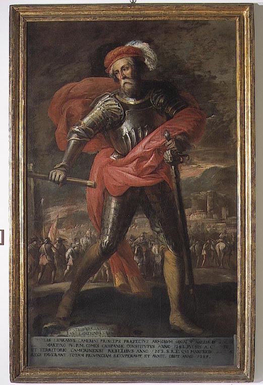ritratto di Gentile I da Varano (dipinto) di Ghedini Giuseppe Antonio (sec. XVIII)