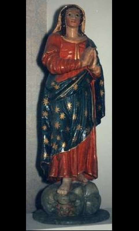 Immacolata Concezione (statua) - ambito marchigiano (prima metà sec. XVII)