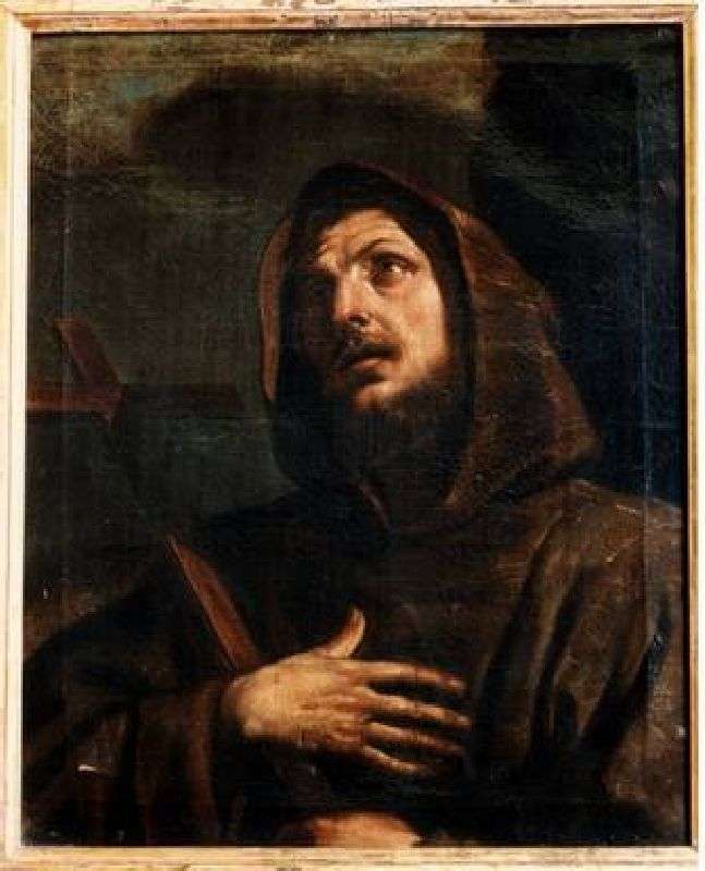 San Francesco d'Assisi (dipinto) - ambito bolognese (metà sec. XVII)