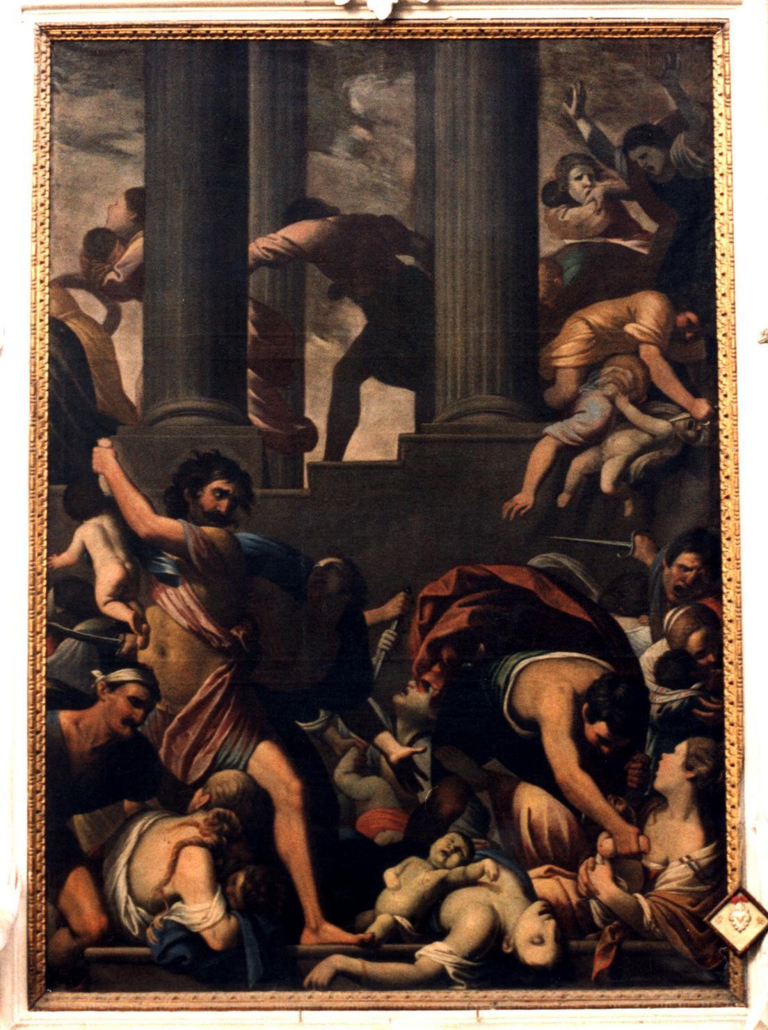strage degli innocenti (dipinto) di Gagliardi Bernardino (prima metà sec. XVII)