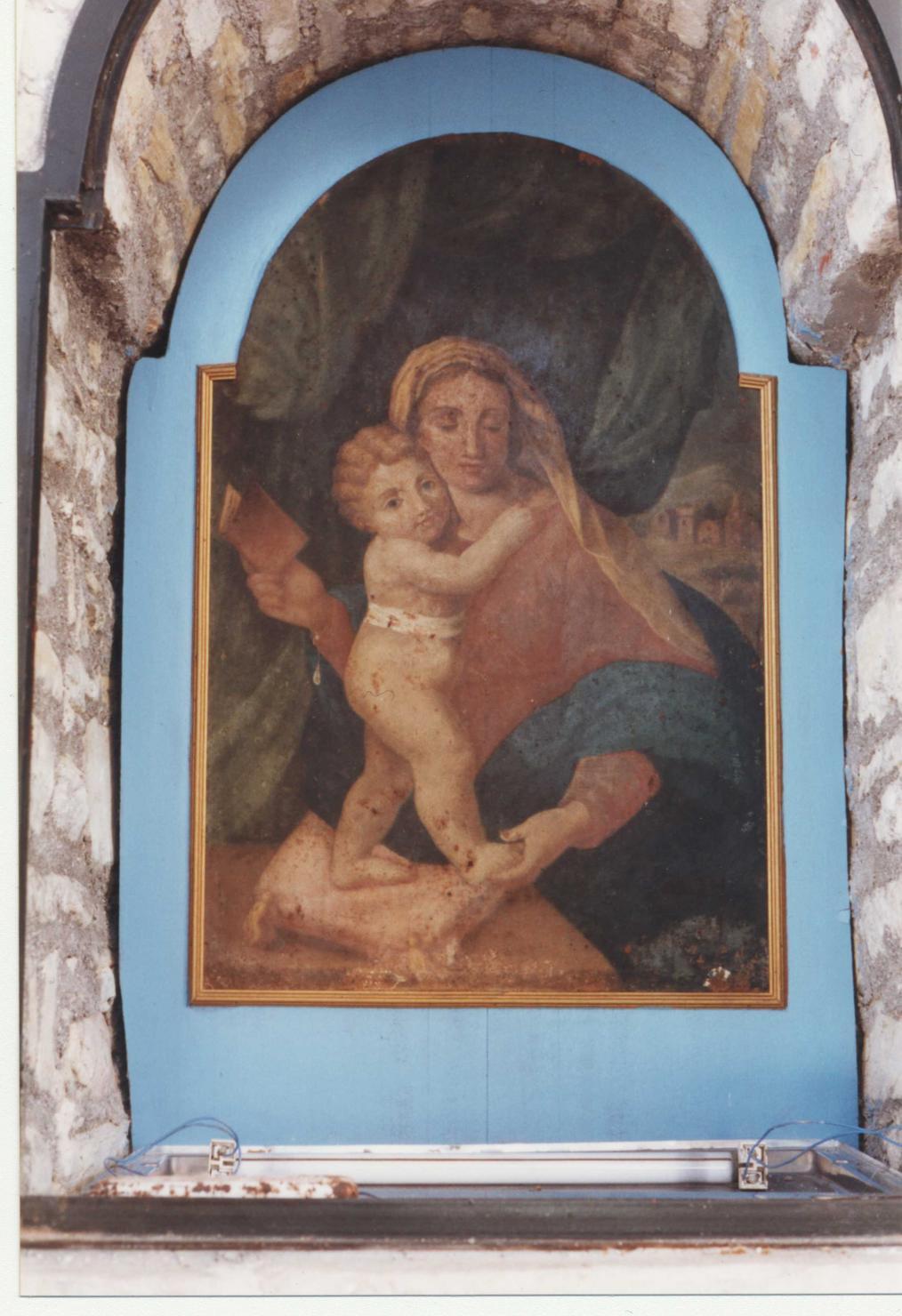 Madonna con Bambino (dipinto) - ambito marchigiano (prima metà sec. XX)
