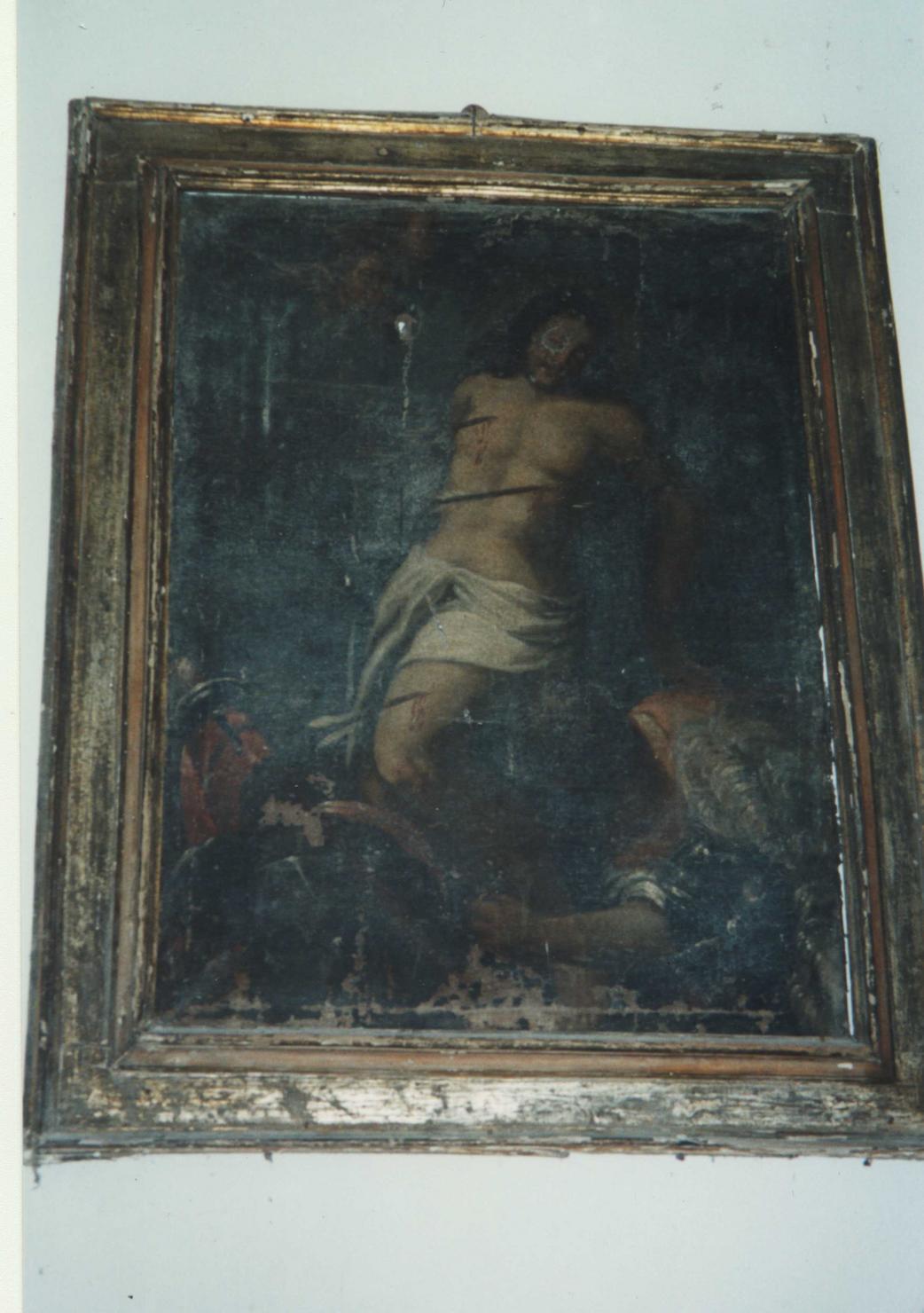 martirio di San Sebastiano (dipinto) - ambito marchigiano (sec. XVIII)
